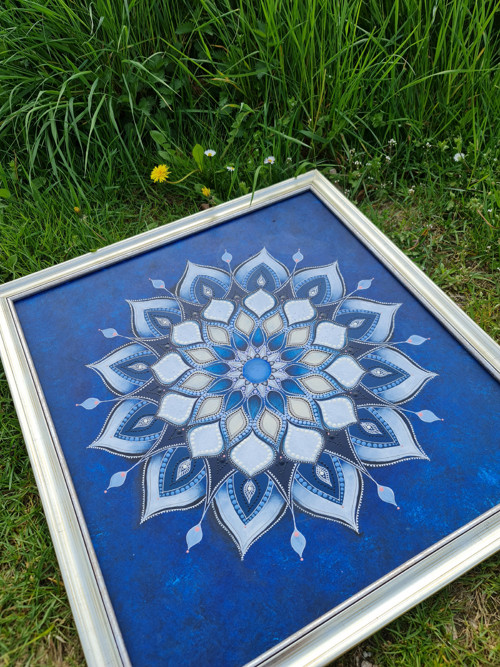Mandala Súznenie, 60 x 60 cm — foto 4