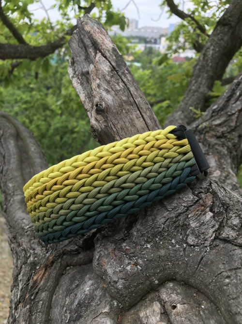 Široký paracord obojek — foto 2
