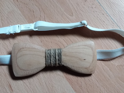 Motýlek hladký dvoubarevný — foto 4