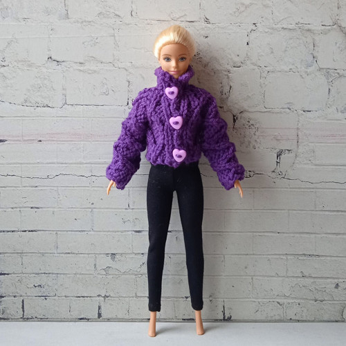 Oblečky pro Barbie, FR, Integrity - svetr — foto 2