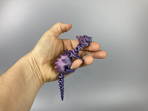 Přívěsek kostěná krysa - 3D tisk — foto 4