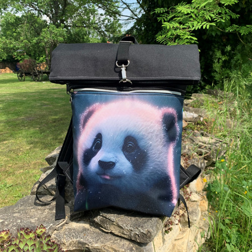Rolovací batoh - PANDA — foto 2