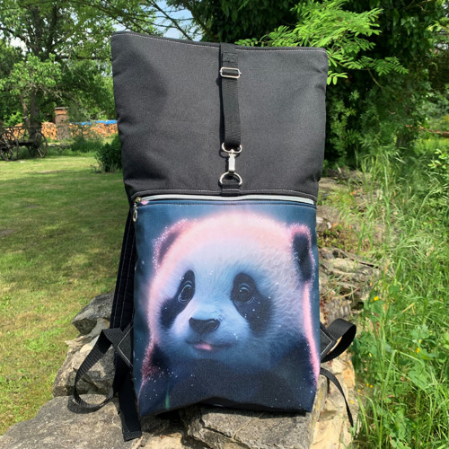 Rolovací batoh - PANDA — foto 3