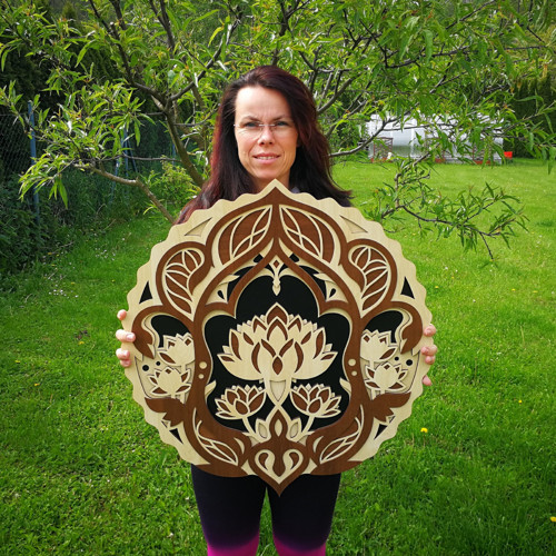 Mandala Lotus 60cm — foto 3