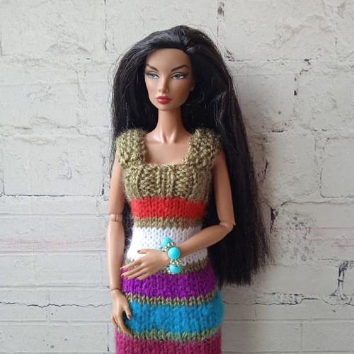 Pro Barbie, FR, Integrity - šaty + náramek — foto 5