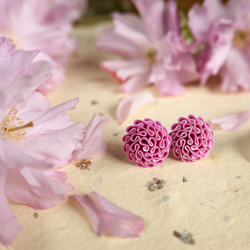 Náušnice Sakura — foto 2