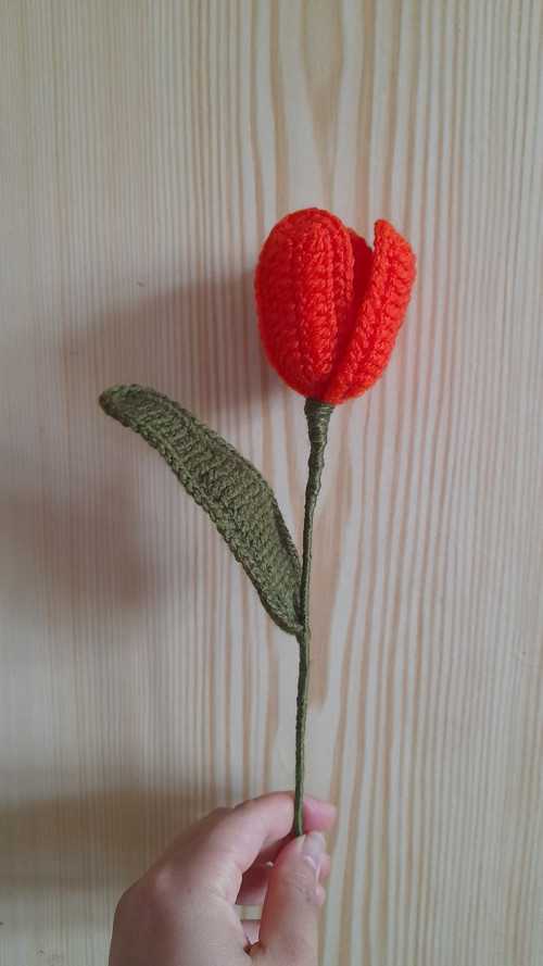 Háčkované tulipány — foto 2