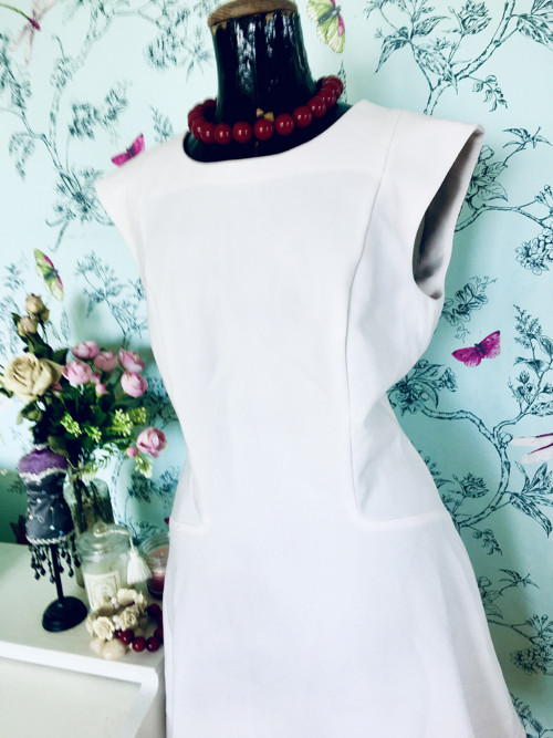 Šaty basic elegance, šedesátkové — foto 2