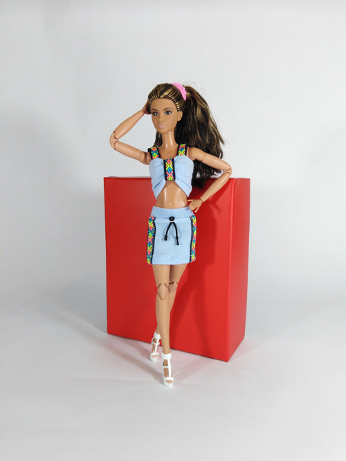 Barbie top na ramínka č-8 — foto 2