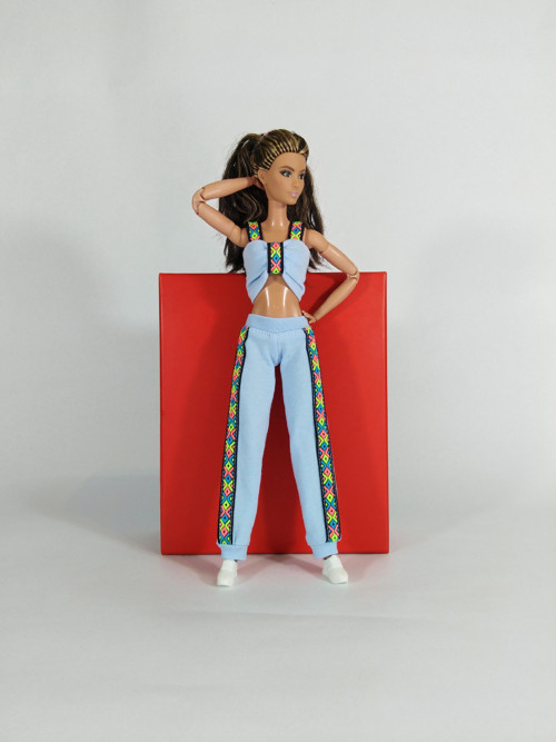 Barbie top na ramínka č-8 — foto 3