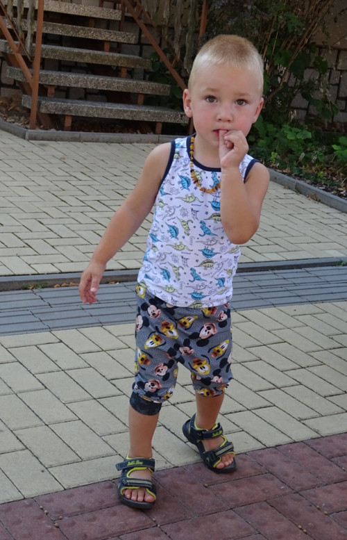 *baggy* ... rybky tříčtvrtní ... rostoucí — foto 4