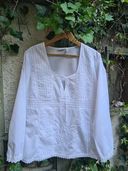 Krása bílé, halenka vel.L/XL — foto 3