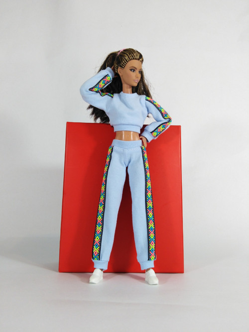 Barbie mikina krátká č-8 — foto 4
