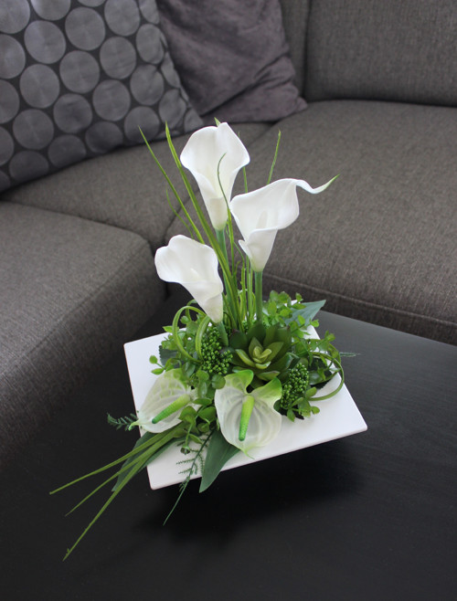 Ikebana s anturiemi a kalami — foto 6