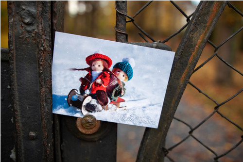 Vánoční pohlednice PALEČKOVÉ č.14 — foto 6
