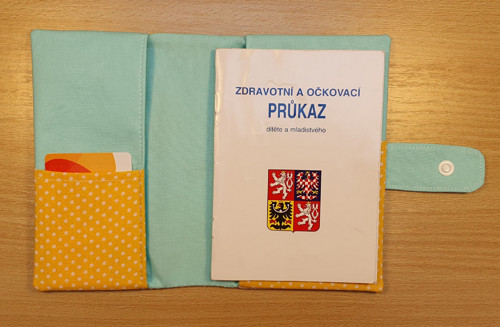 Obal na očkov. průkaz sluníčkový — foto 3