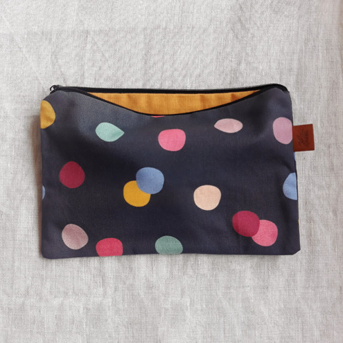 Taštička / autorská látka Twisted Dots — foto 3