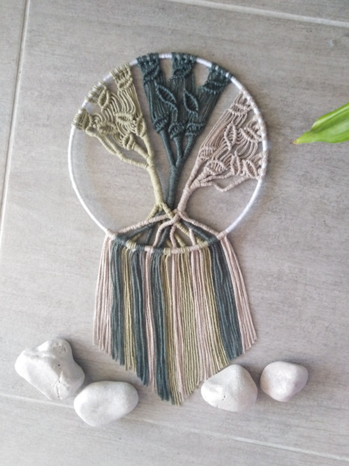 Macramé Strom života TRIO — foto 2