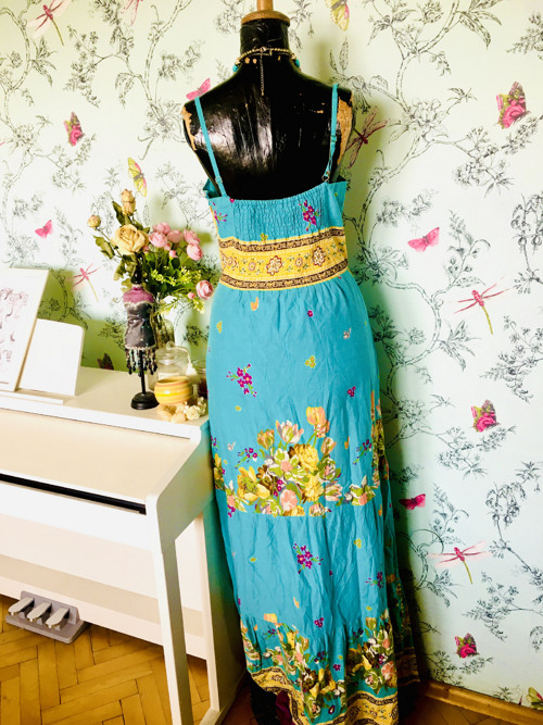 Šaty BOHO HIPPIE květinové — foto 6