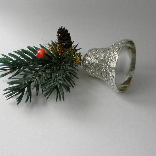 Zvoneček vánoční 4,5 cm - materiál — foto 2