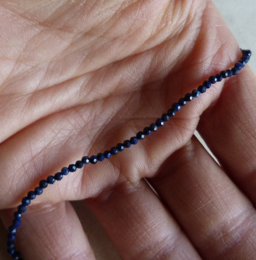 Lapis lazuli - šňůra neukončená — foto 2