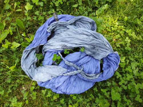 Hedvábná šála — foto 2