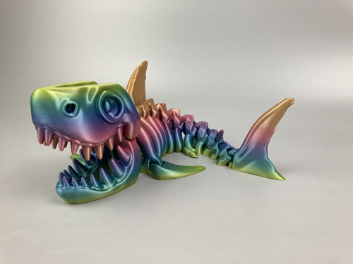 Flexi žralok - 3D tisk — foto 3
