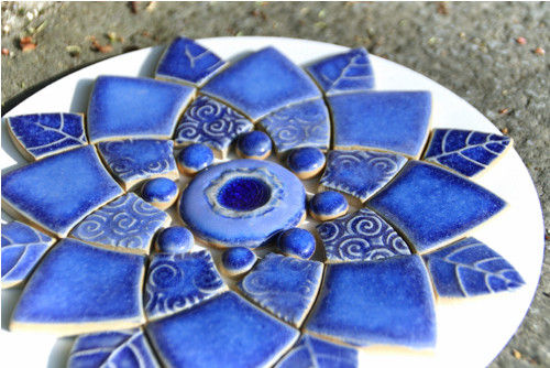 Mandala z keramických komponentů 41 — foto 2