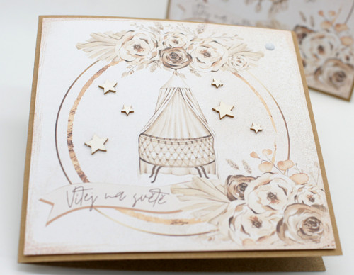 Přání k narození miminka BOHO — foto 2