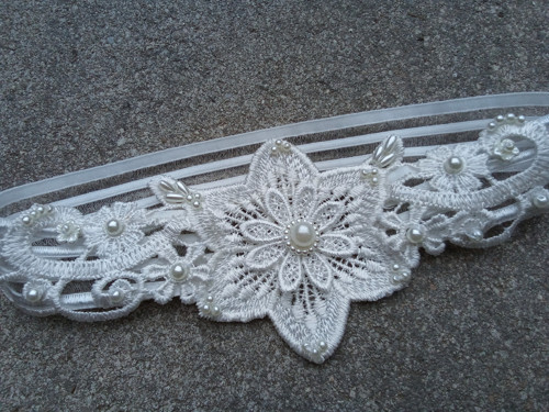 Svatební podvazek Perla — foto 2