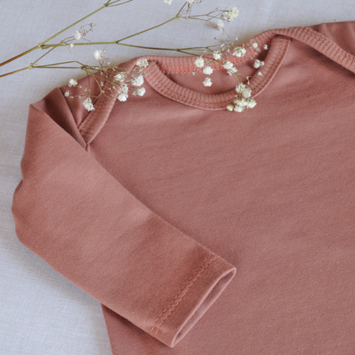 Body a čepička Clay pink 56/62 — foto 2