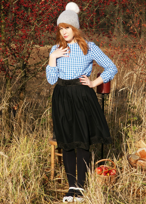SCANDINAVIAN DAY...halenka modrá — foto 6