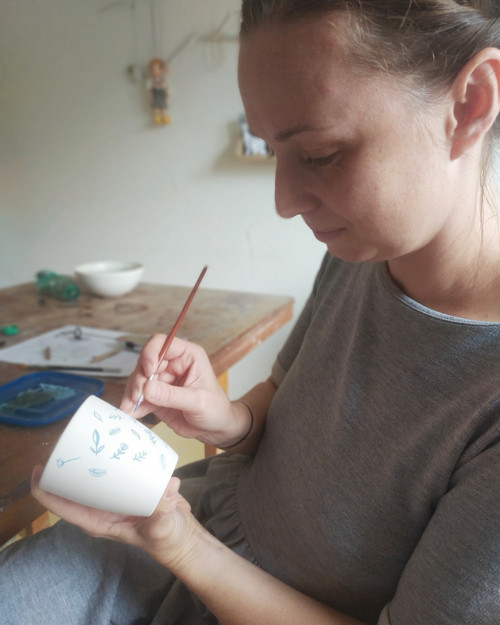 Kurz dekorace porcelánu — foto 4