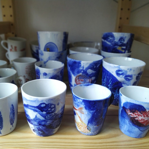 Kurz dekorace porcelánu — foto 5