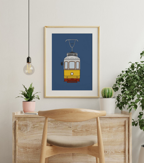 Plakát Tramvaj Lisabon A5 — foto 6