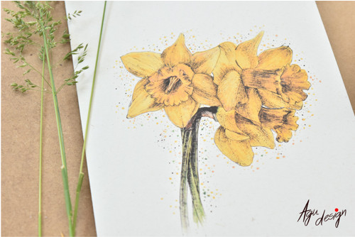 Narcisy - přání A5 — foto 2