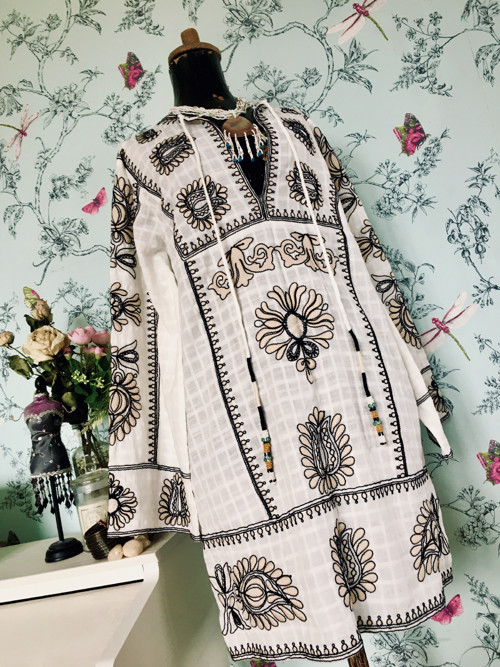 Šaty boho vyšívané famous — foto 3