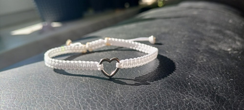 Pletený náramek Shamballa — foto 2