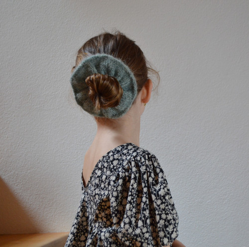 Scrunchie béžová — foto 3
