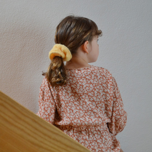 Scrunchie béžová — foto 4