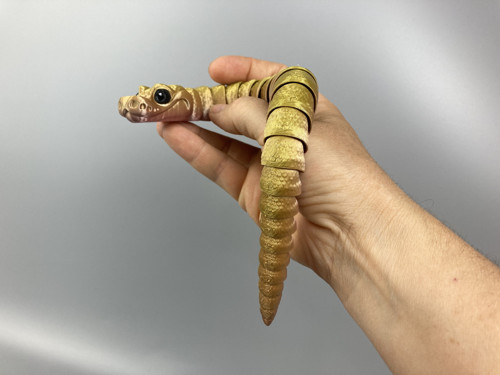 Mladá krajta - 28 cm, 3D tisk — foto 2
