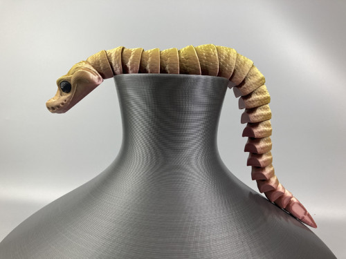 Mladá krajta - 28 cm, 3D tisk — foto 5