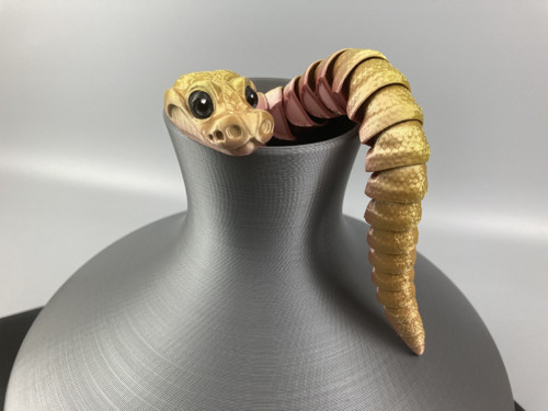 Mladá krajta - 28 cm, 3D tisk — foto 4