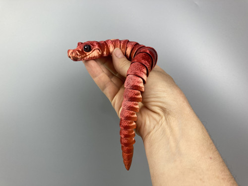 Mladá krajta - 28 cm, 3D tisk — foto 2