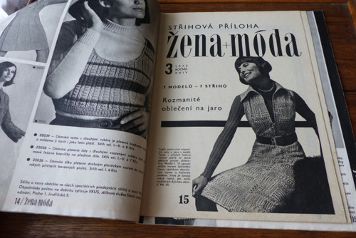 Časopis Žena a móda, číslo 3/1972, střihy! — foto 3