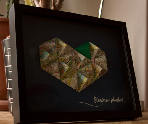 Origami obraz – přání — foto 2