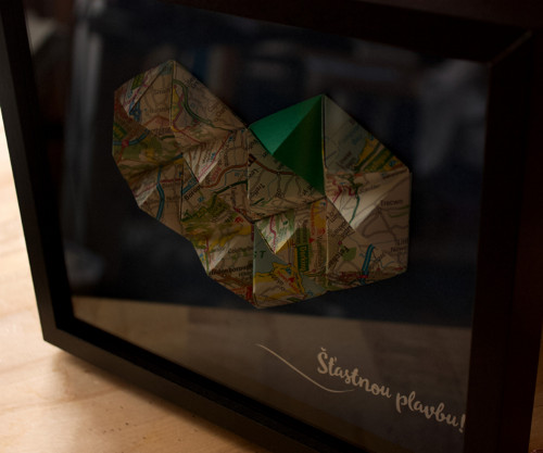 Origami obraz – přání — foto 3