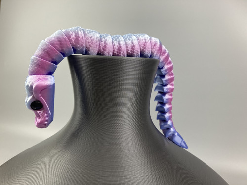 Mladá krajta - 28 cm, 3D tisk — foto 5