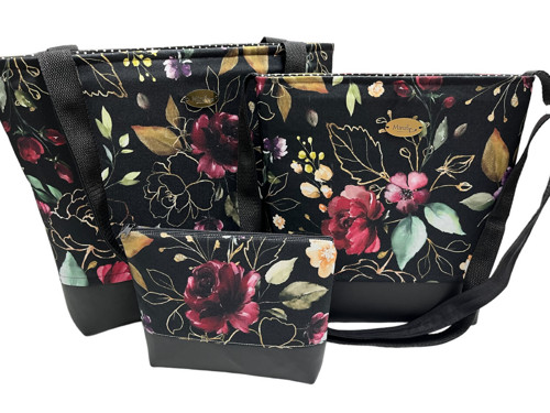Crossbody - růže lemované — foto 2