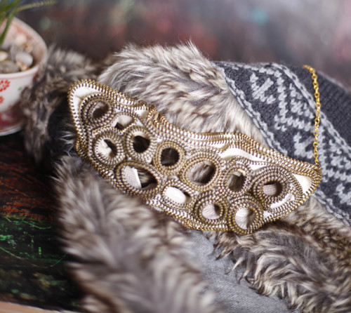 Zipper necklace - Spirals_3 — foto 5